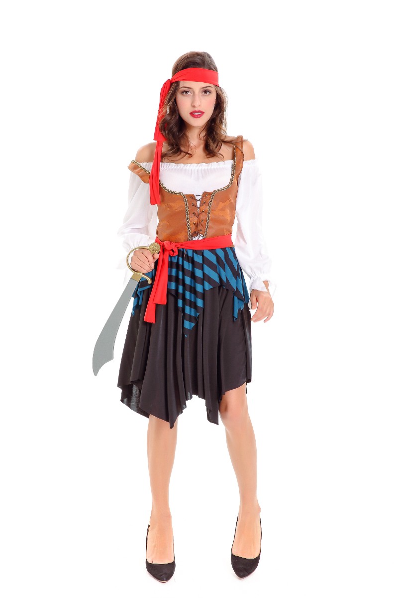 F1807 Adult Queen Of The High Seas Costume